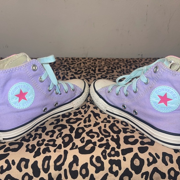 Multi Colored HiTop Converse size 13y - Picture 3 of 5